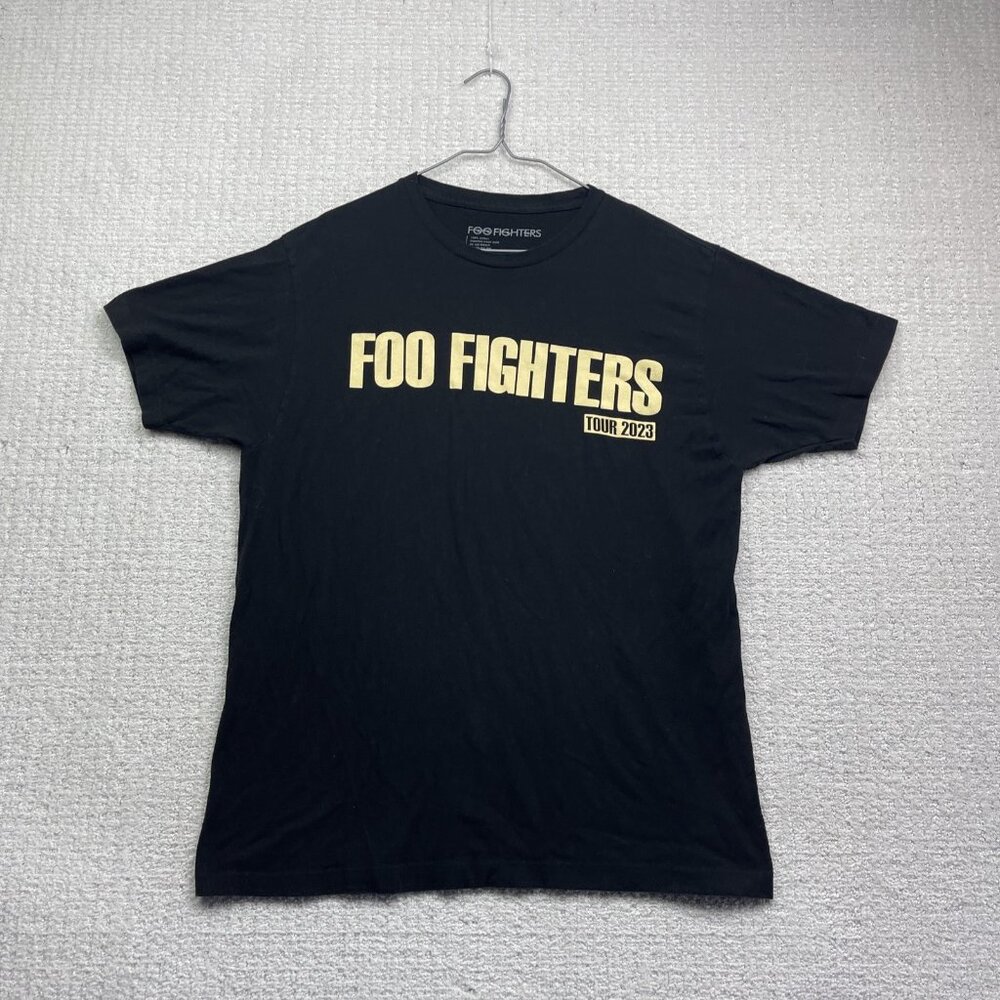 Foo Fighters Shirt Mens L Tour 2023 Back Official Authentic Merch Rock Music